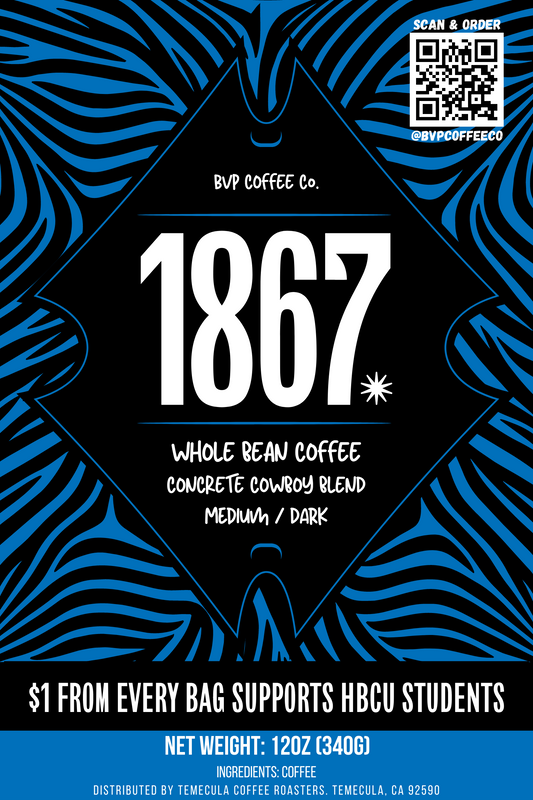 1867 | Concrete Cowboy Blend | Medium & Dark Roast Blend | Whole Beans