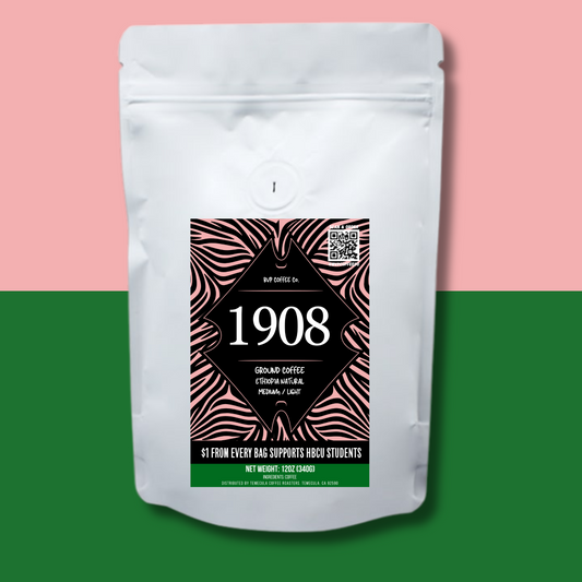 Black Sorority Gifts | 1908 | Ethiopia Natural | Ground Coffee