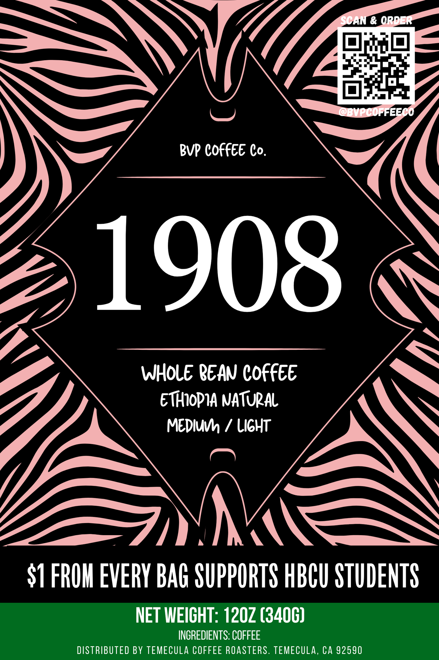 1908 | Ethiopia Natural | Alpha Kappa Alpha Coffee Gifts