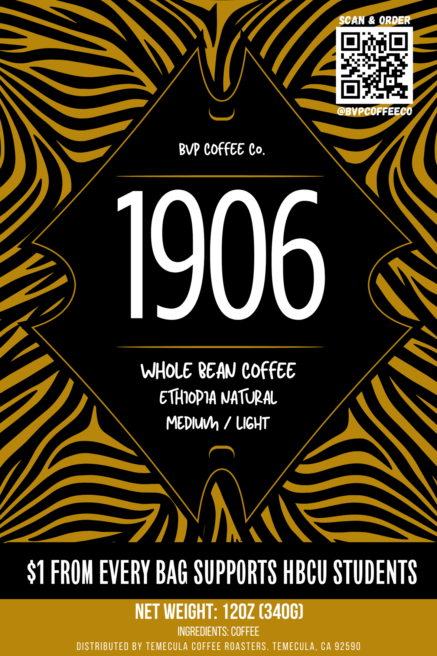 1906 | Ethiopia Natural | Alpha Phi Alpha Coffee Gifts