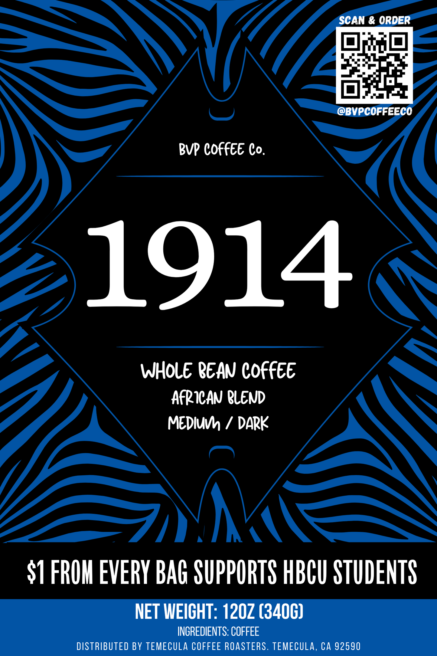 1914 | African Blend | Phi Beta Sigma Coffee Gifts