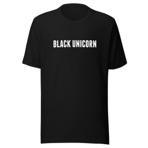 Open image in slideshow, Black Unicorn | Unisex T-shirt
