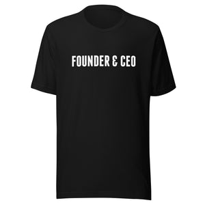 Open image in slideshow, Founder &amp; CEO | Unisex T-shirt
