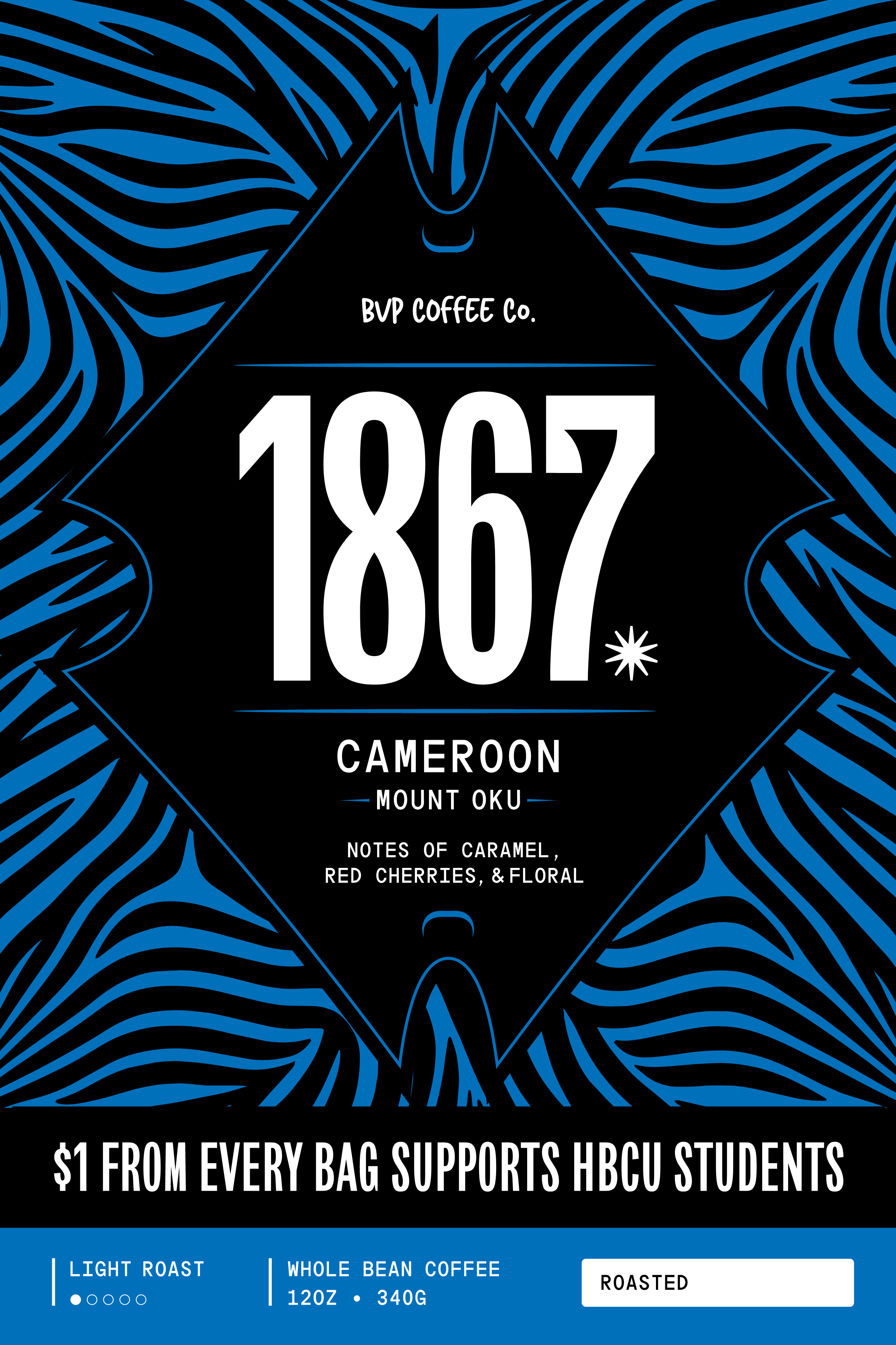 1867 | Cameroon | Light Roast | Whole Beans