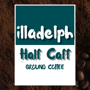 Open image in slideshow, illadelph Half Caff | Ground Coffee
